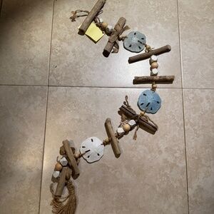 Nautical driftwood wall decor